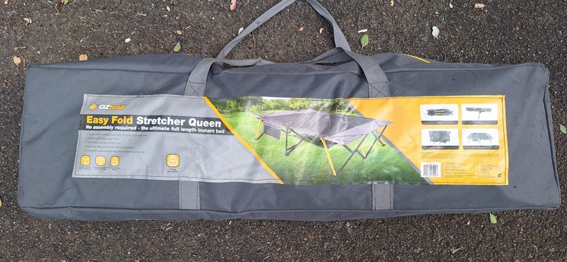 OZtrail Queen camping stretcher with optional custom frame slats64801858508289110
