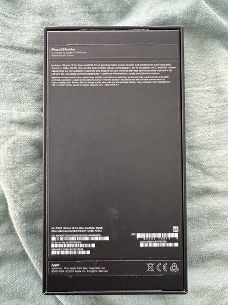 iPhone 13 Pro Max 512GB64802240653571113