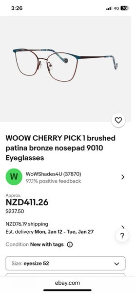 Women’s prescription glasses (as new) Carousel 4