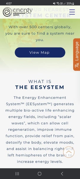 Energy Enhancement System Carousel 2