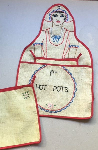 SEWING - Kitchen Embroidery C1940's Carousel 1