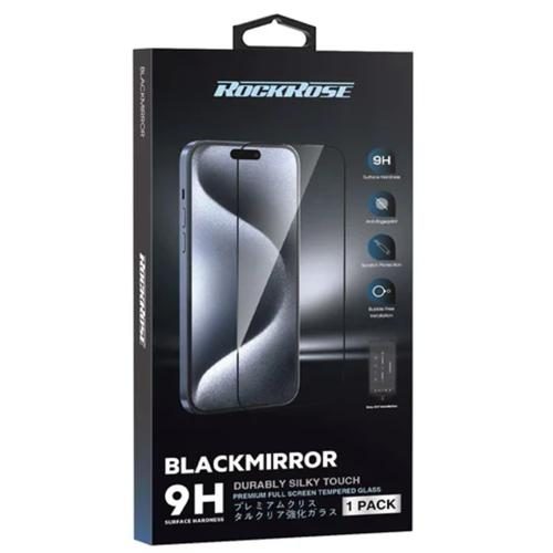 RockRose iPhone 15 Pro Max ( 6.7") Single Pack Premium Tempered Glass Screen Carousel 1