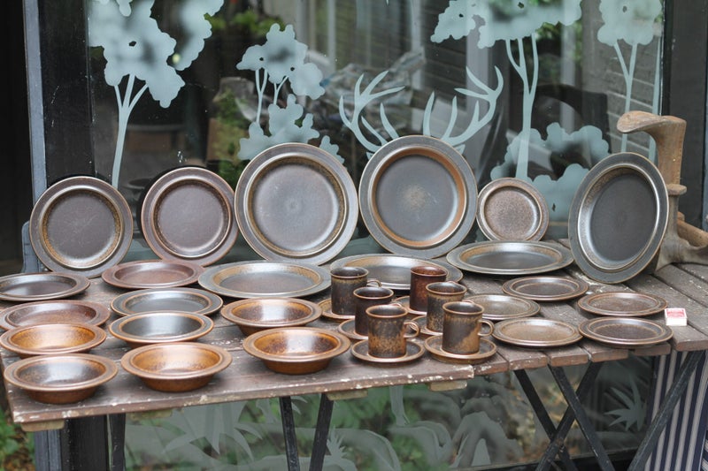 36-piece Ruska Dinner Set made by Arabia of Finland Carousel 1