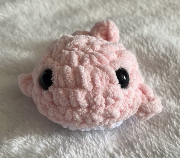 Crocheted baby whales Carousel 1