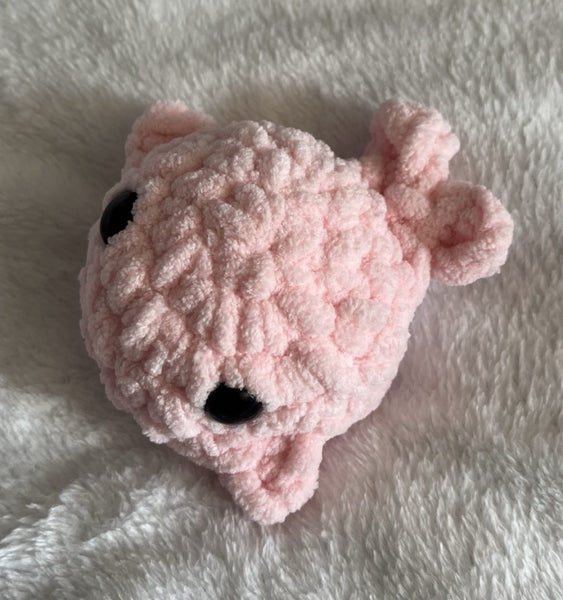 Crocheted baby whales Carousel 2