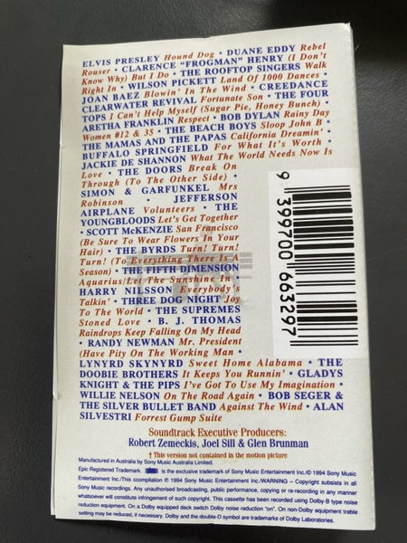 Forrest Gump The Soundtrack - double cassette Carousel 2