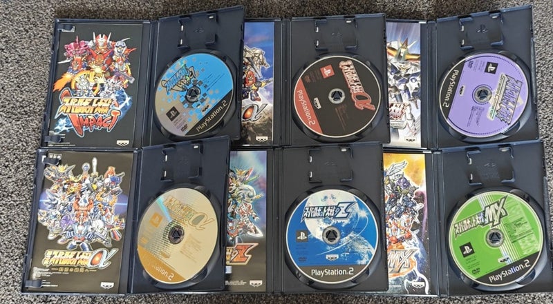 PlayStation 2 - Super Robot Wars 6pc Set - NTSC-J Carousel 1