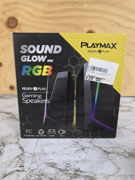 Playmax Sound Glow RGB Gaming Speakers Carousel 1