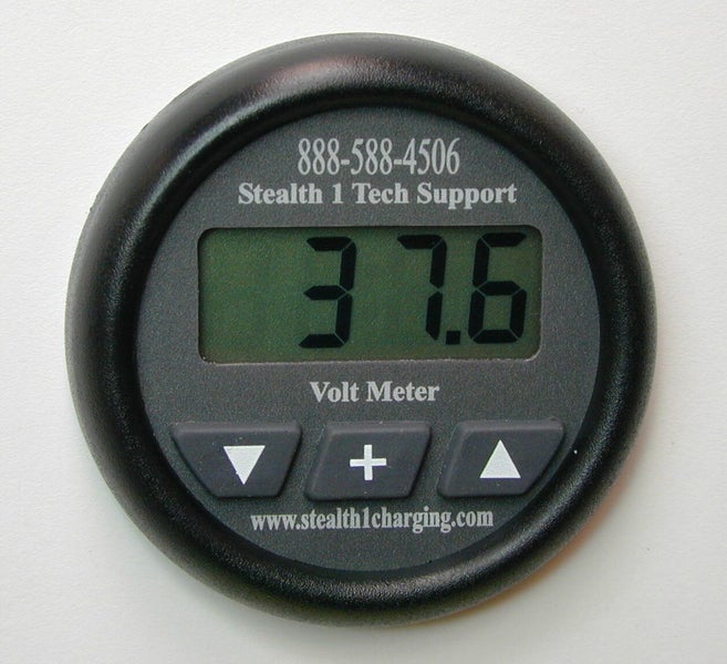 VF55 Panel Mounted Digital Voltmeter (8.0-44.0 VDC) with serial data output Carousel 1