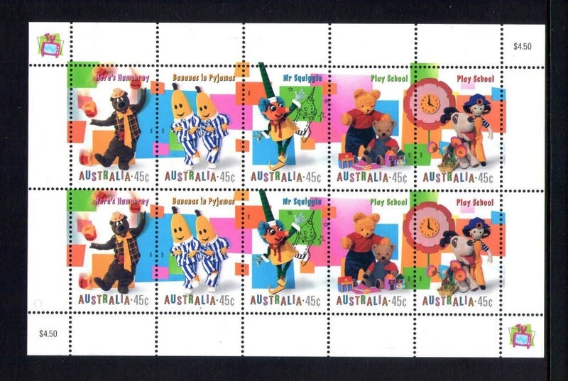 Australia - 1999 Childrens TV Sheetlet - UHM - 1871b Carousel 1