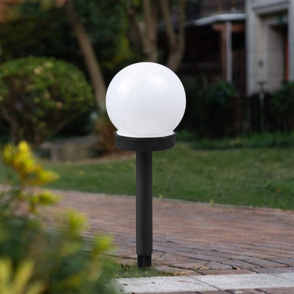 Solar Ball Lights Outdoor,Garden Stake Lights for Pathway,Lawn,Patio - Auto Carousel 6