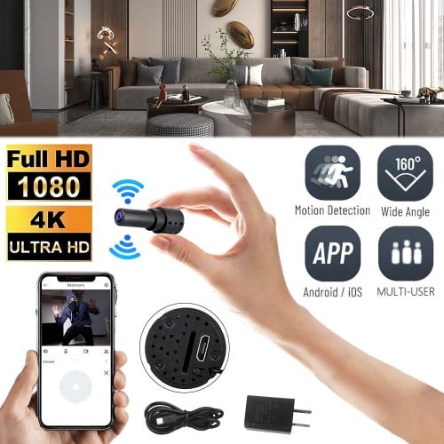 Smart Mini Camera WiFi HD 1080P IP Night Vision Camcorder Home Security Cam Carousel 6