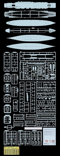 FlyHawk 1/700 Scale HMS Illustrious 1940 Aircraft Carrier FH1116 Plastic Mode... Carousel 3