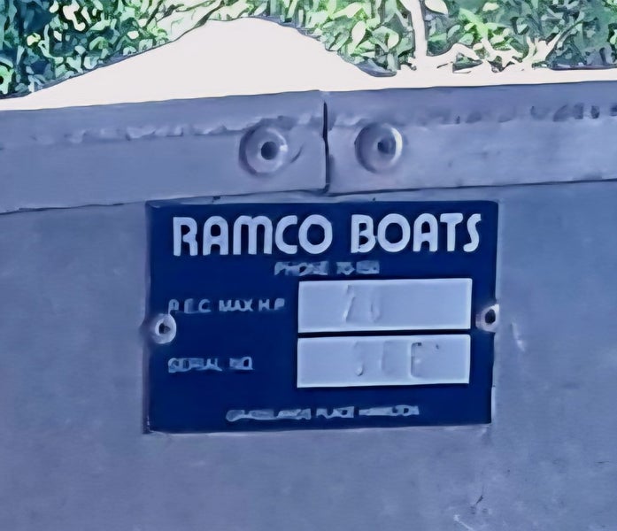 RAMCO Welded Dinghy | 15hp Mercury (Low Hrs) | Pre64805966716417112