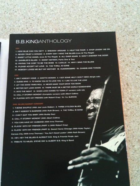 B B King Cd and DVD Carousel 2