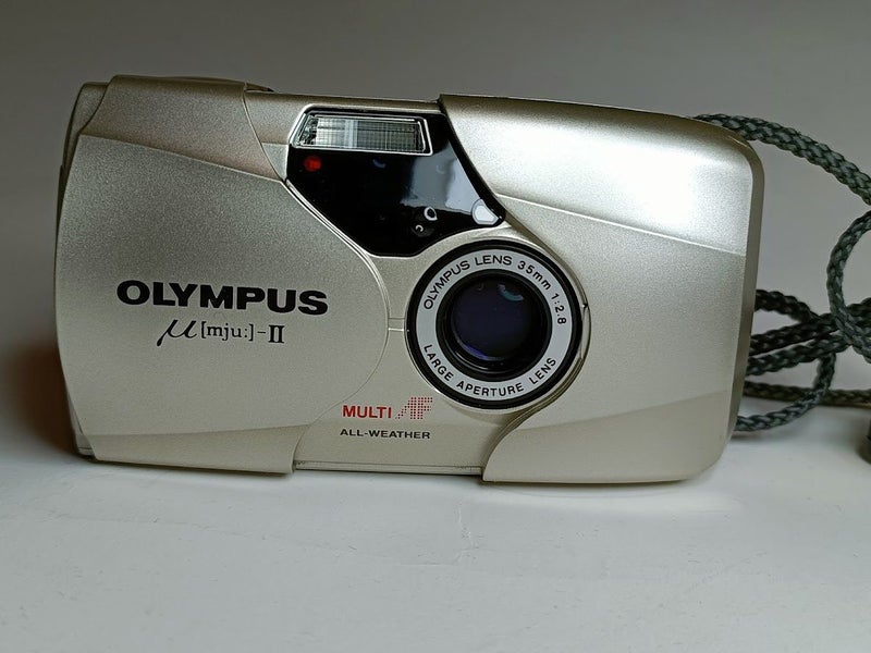 Olympus Mju II - Mint Condition, Film Tested w/ Original Manual64806899695361111