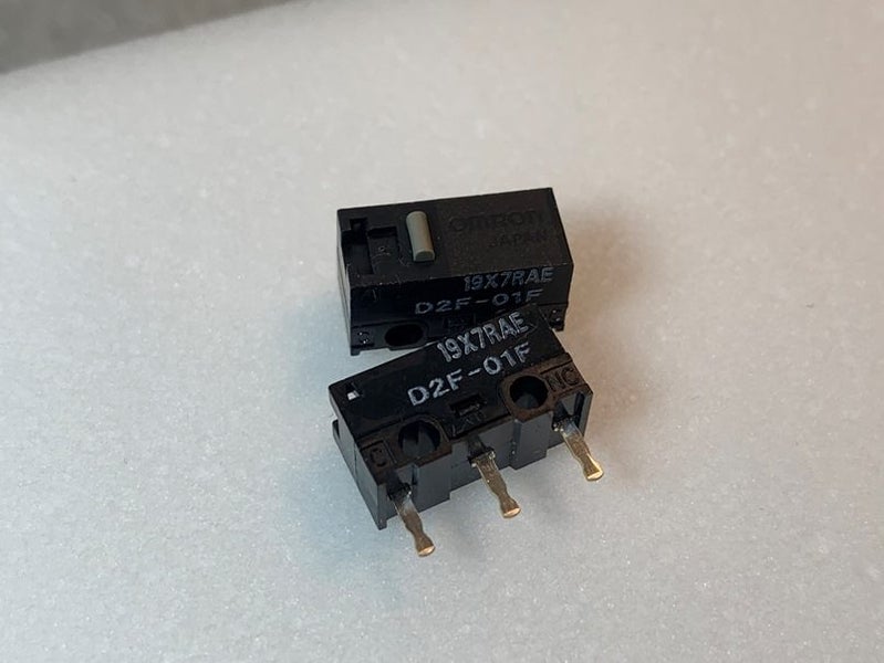 OMRON Mouse Micro Switch/Button D2F-01F Carousel 1