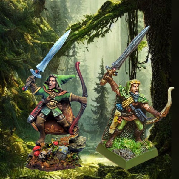 **5x Waywatchers - $1 Res!** Wood Elf Army 3000pts Warhammer the Old World Carousel 1