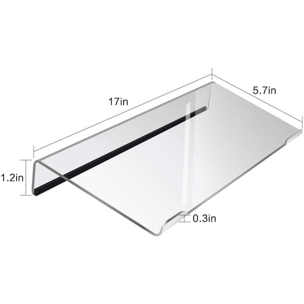 Computer Keyboard Stand PC Keyboard Stand,Titled Keyboard Stand,Clear Acryl Carousel 2