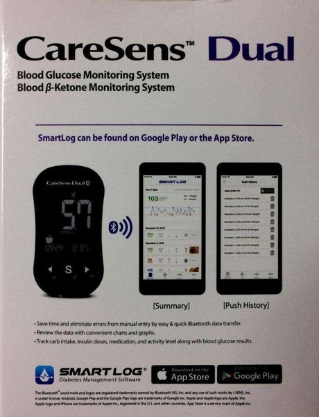 CareSens Dual Blood Glucose & Ketone Monitoring System Carousel 2