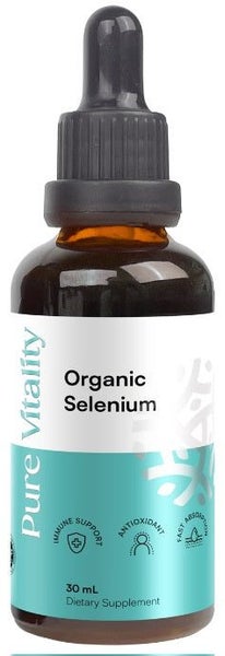 Pure Vitality Selenium (Organic) drops 30ml Carousel 1