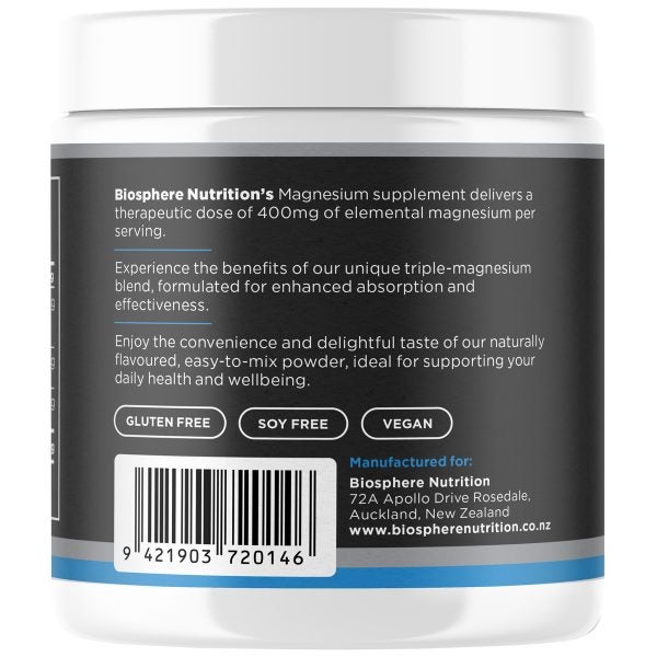 Biosphere Magnesium powder 282 gm MANGO PINEAPPLE Flavour Carousel 7