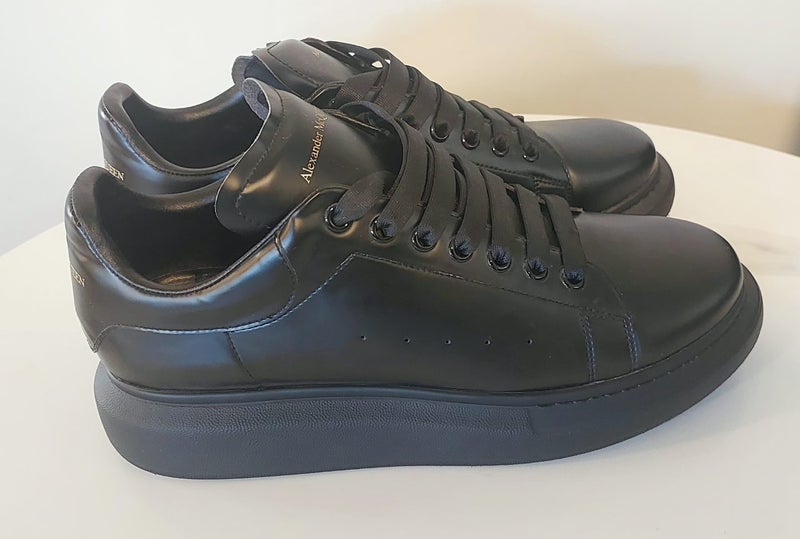Alexander McQueen Oversized Sneaker ' Designer All Black' (553770 47 D)64812187728641112