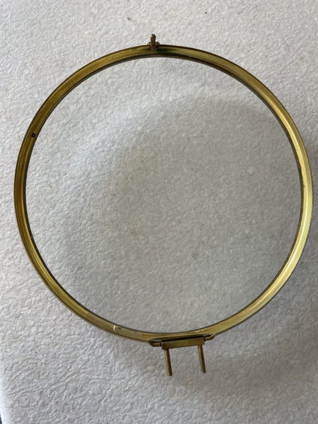 Hard-to-Find New Old Stock Complete Clock Bezel with Convex Glass Carousel 2