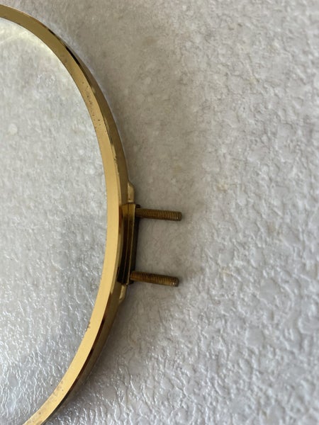 Hard-to-Find New Old Stock Complete Clock Bezel with Convex Glass Carousel 4