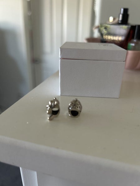 Cup cake and teddy bear charms stg silver from Pascoes Carousel 2