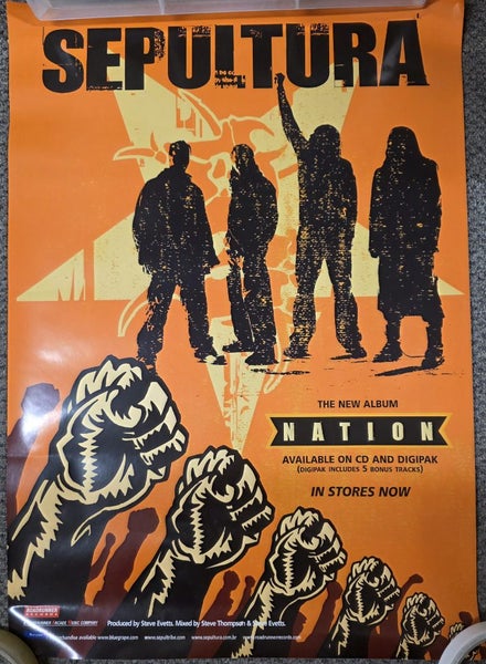 Sepultura - The new album Nation poster Carousel 1