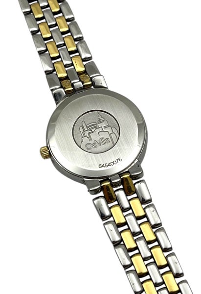 Omega DeVille 18ct Gold & Steel Ladies Wristwatch on Bracelet Model 7280.23.00 Carousel 7
