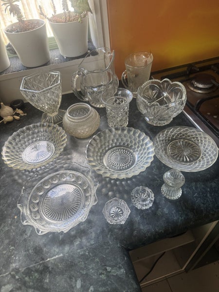 Assorted Cut Glassware Carousel 1