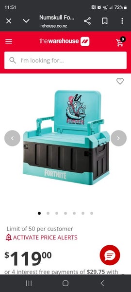 FORTNITE NUMBSKULL LLAMA STORAGE CHAIR Carousel 5