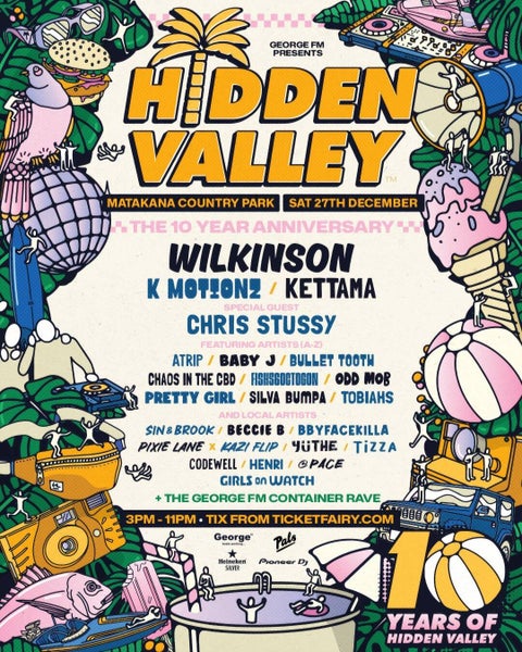 1 x Hidden Valley Ticket GA64813924772866110