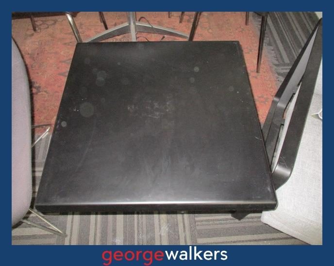 PR6197 Black Fibreglass Top Table Carousel 2