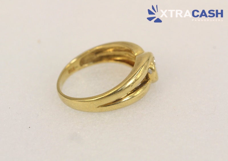 18ct Gold Diamond Solitaire Ring with Papers Carousel 2