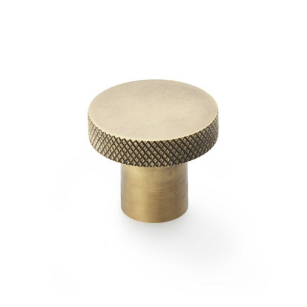 Alexander and Wilks Hanover Knurled Cabinet Knob 30mm - Available in Various ... Carousel 1