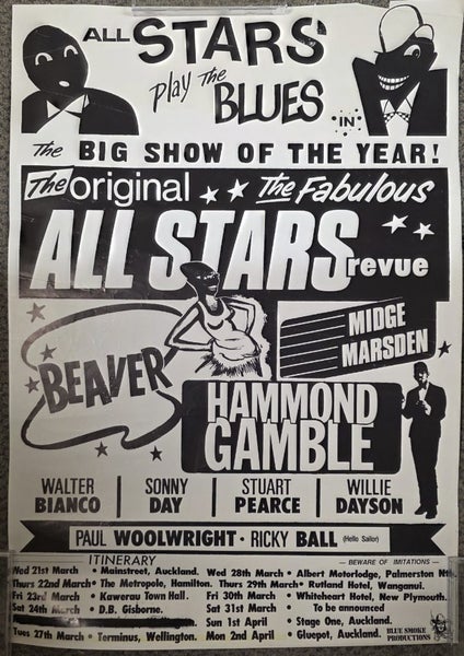 $70 each Assorted music posters. Beagle Boys, Dance Exponents, etc. Lot 2 Carousel 1