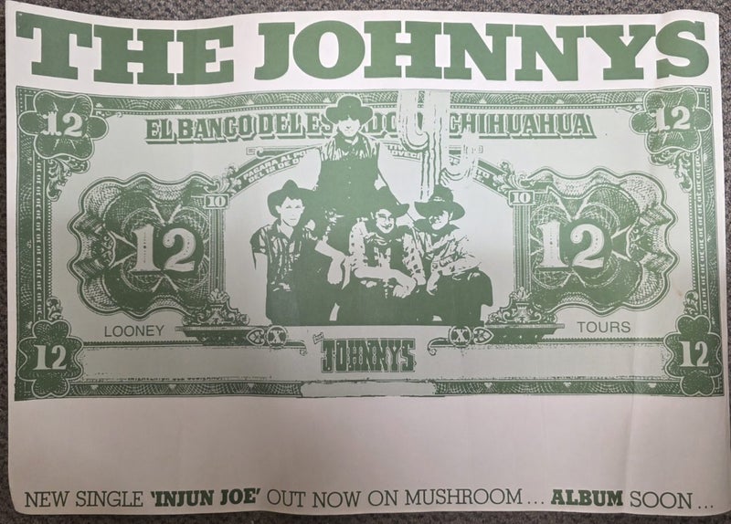 Assorted music posters. The Johnnys, 0Tracy Chapman, etc. Lot 4 $30 Carousel 1