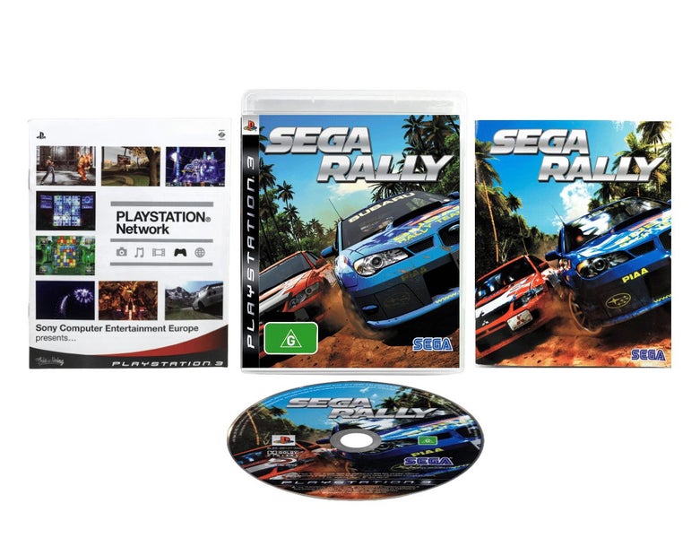 SEGA RALLY (PS3) *EXCELLENT & COMPLETE* Carousel 2