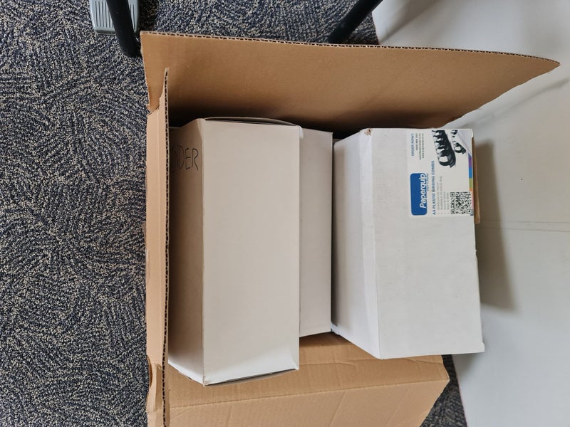 Electric Plastic Comb Binding Machine Carousel 3