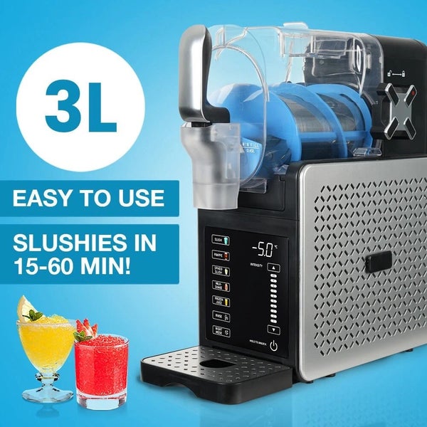 3L Slushie Frozen Drink Maker Home Slush Machine, Fast Chilling Carousel 2