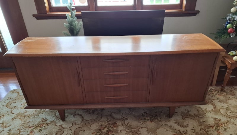 Mid century Teak Sideboard Carousel 1