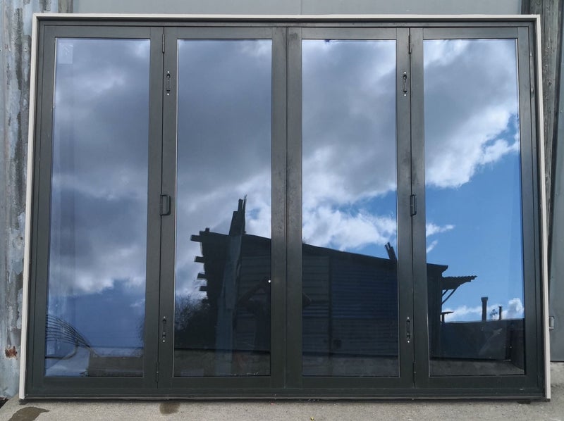 Aluminium Bifold Door 2860 W x 2140 H [#4608 SF] Carousel 2