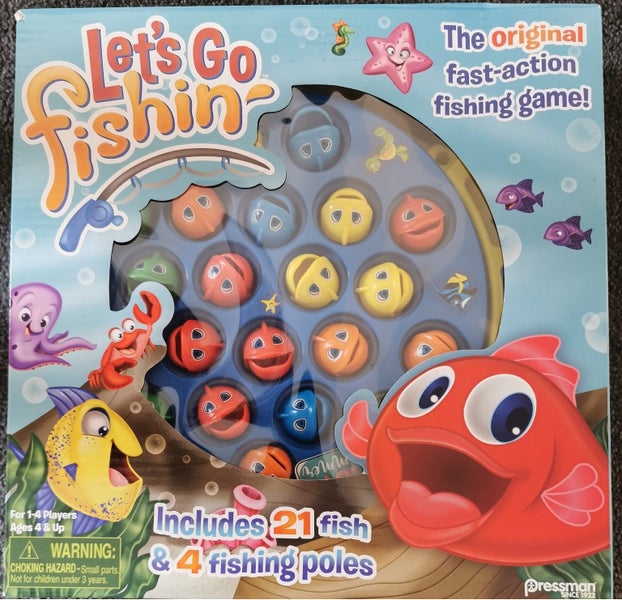 Let's go fishing kids game Carousel 1