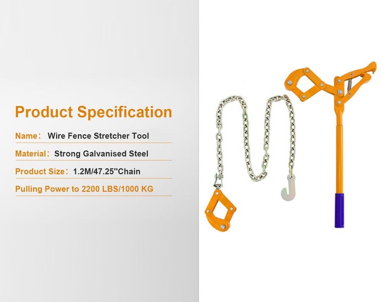 Electric Fencing Galvanized Chain Wire Strainer Sale NZ Stock Deal Carousel 7