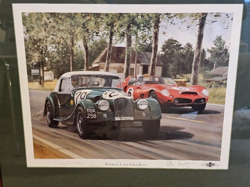 Graham Turner "Winning at Le Mans" 1962. Ltd Edition # 376 of 800. Signed. Carousel 1