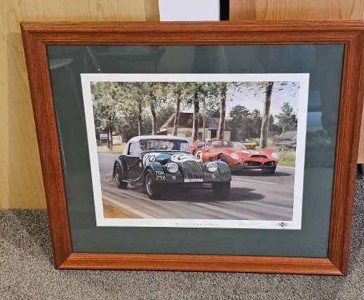 Graham Turner "Winning at Le Mans" 1962. Ltd Edition # 376 of 800. Signed. Carousel 2