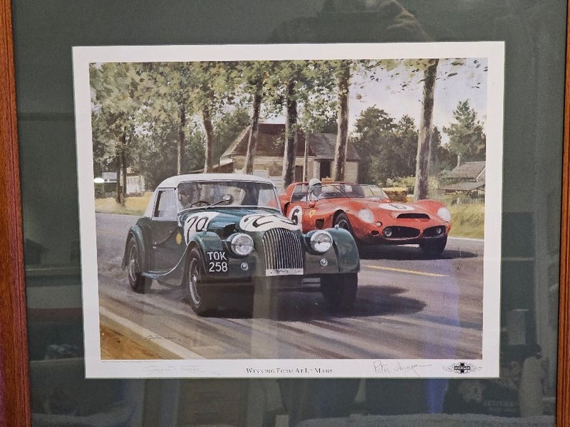 Graham Turner "Winning at Le Mans" 1962. Ltd Edition # 376 of 800. Signed. Carousel 6